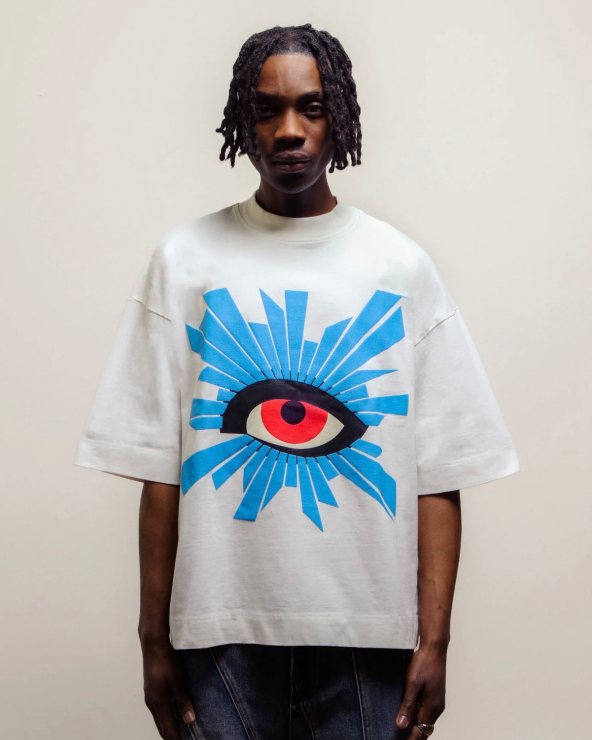 All-Seeing Heavyweight Tee - White