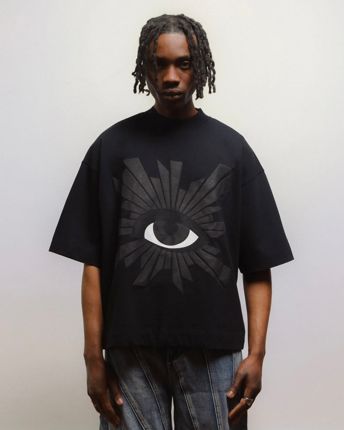 All-Seeing Heavyweight Tee - Black