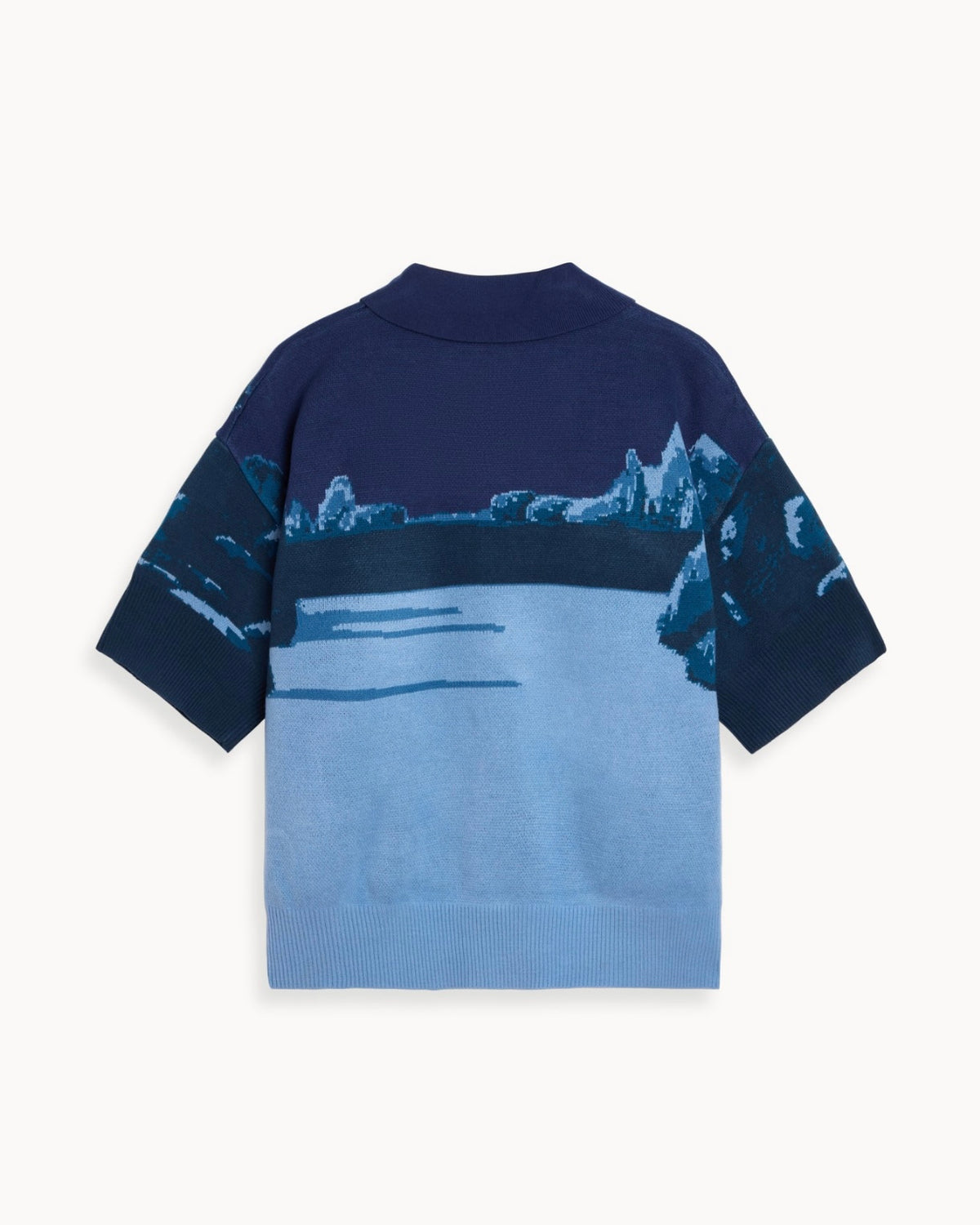 Knitted Night Garden Polo