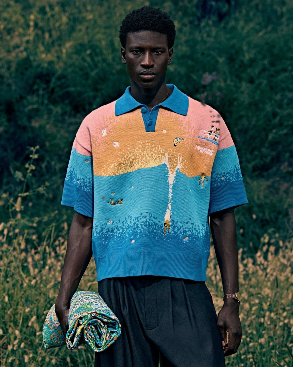 Cotton Sunset Lake Polo