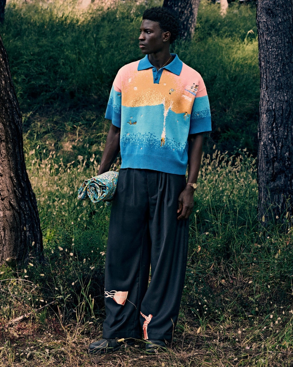 Cotton Sunset Lake Polo
