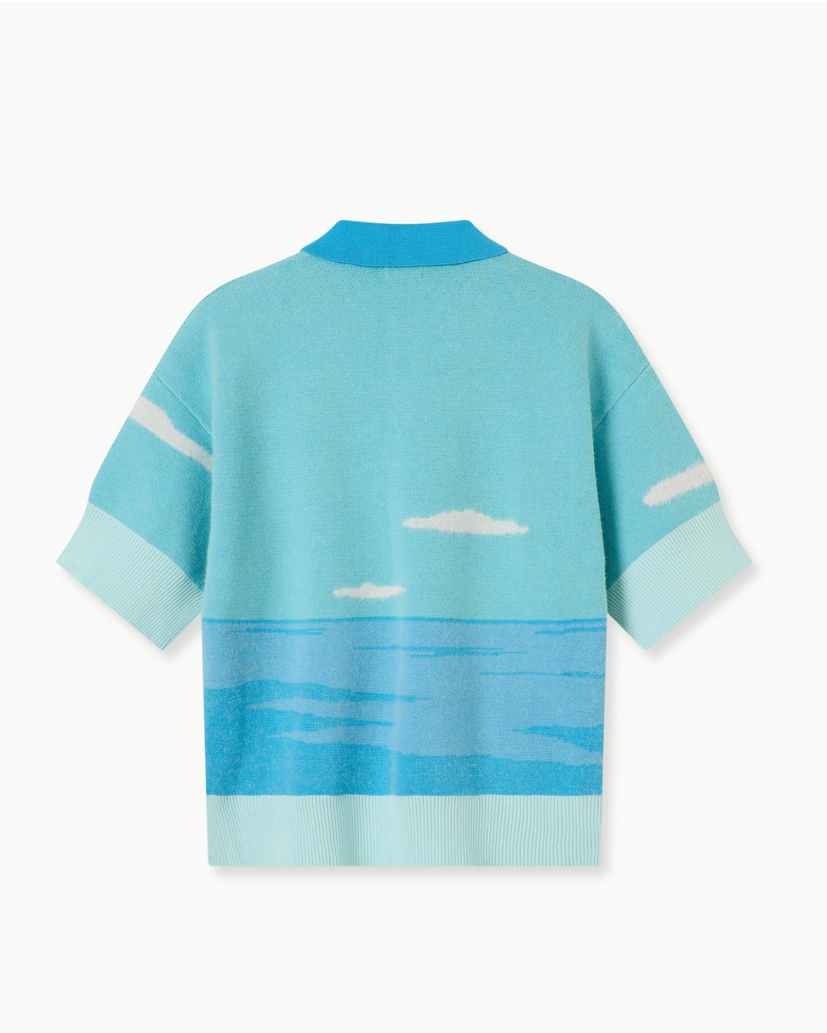 Knitted Seaside Ride Polo